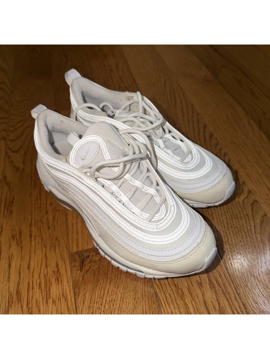 Nike Other - Size 5Y , Nike Air Max 97 Triple White 921522-104 Free Shipping Women’s 6.5